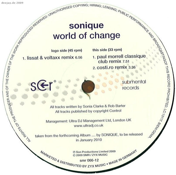 World Of Change - Front Cover