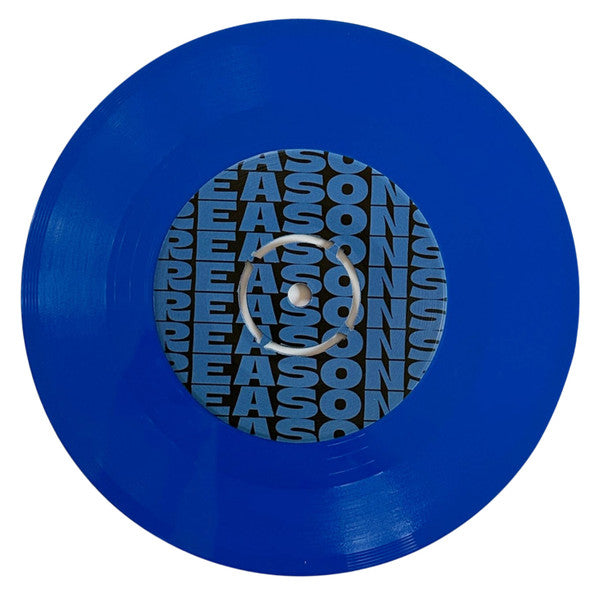 Reasons Vinyle Bleu - Front Cover