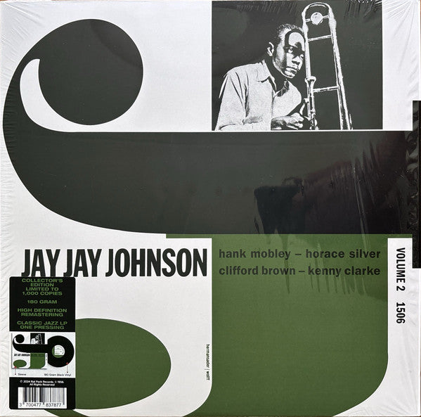 The Eminent Jay Jay Johnson Volume 2 - Front Cover