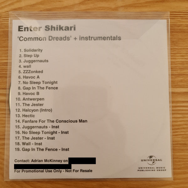 Common dreads - Front Cover