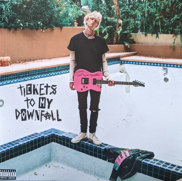 Tickets To My Downfall Vinyle Rose - Front Cover