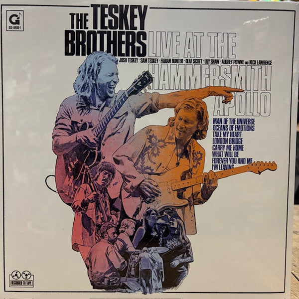 Live At The Hammersmith Apollo Vinyle Bleu - Front Cover