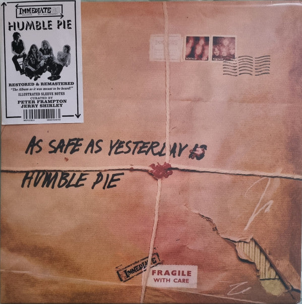 As Safe As Yesterday Is - Front Cover