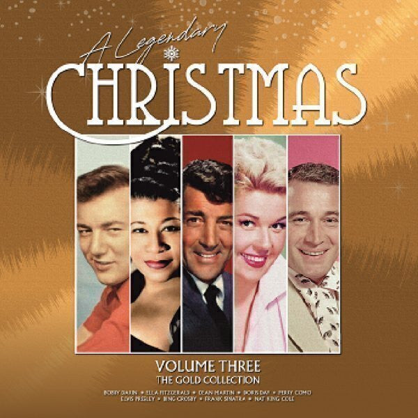 Legendary Christmas Volume Three The Gold Collection Vinyle Or - Front Cover
