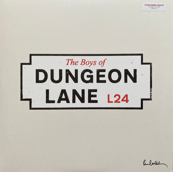The Boys Of Dungeon Lane Édition Limitée Exclusivité Fnac Vinyle Rouge - Front Cover
