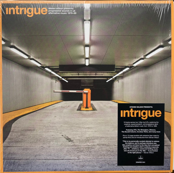 Steven Wilson Presents : Intrigue - Progressive Sounds In UK Alternative Music 1979-1989 - Front Cover
