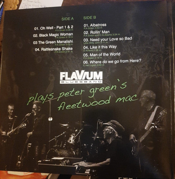 Plays Peter Green's Fleetwood Mac - Front Cover