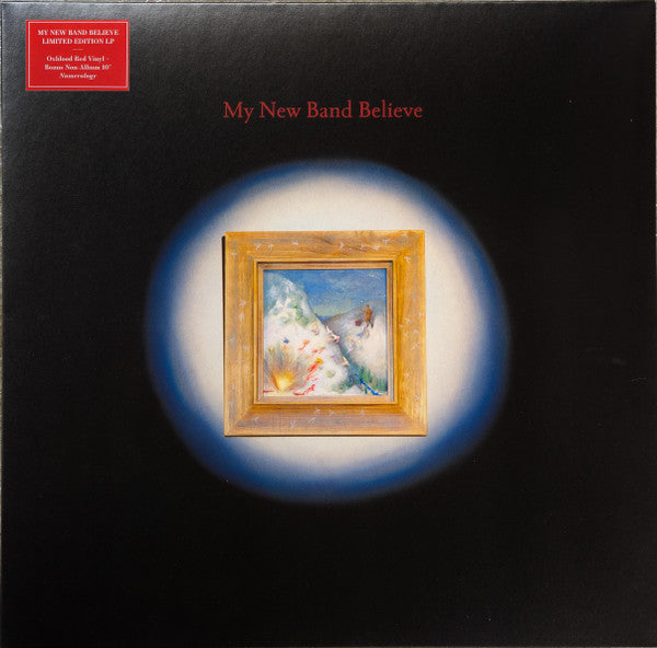 My New Band Believe Vinyle Rouge - Front Cover