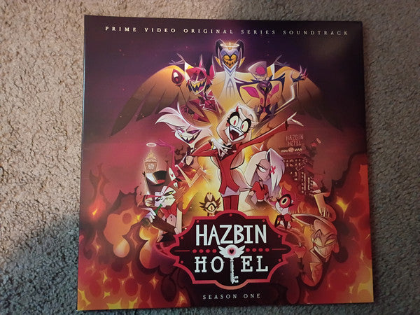 Hazbin Hotel Original Soundtrack Vinyle Bleu et Jaune - Front Cover
