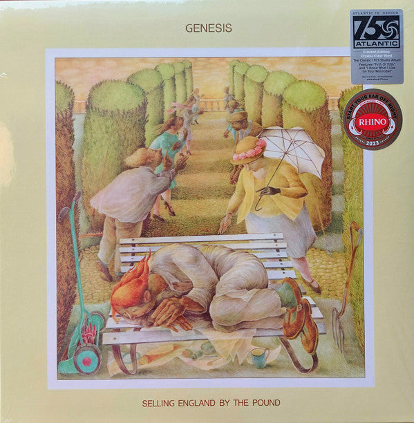 Selling England By The Pound Vinyle Transparent - Front Cover