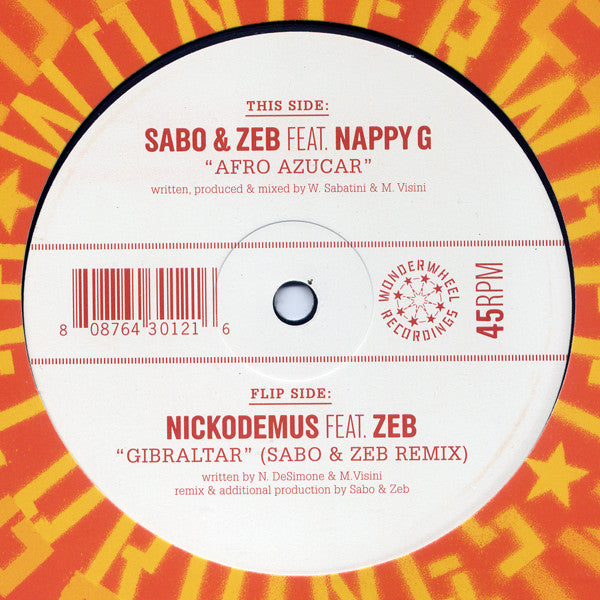Afro Azucar / Gibraltar - Front Cover
