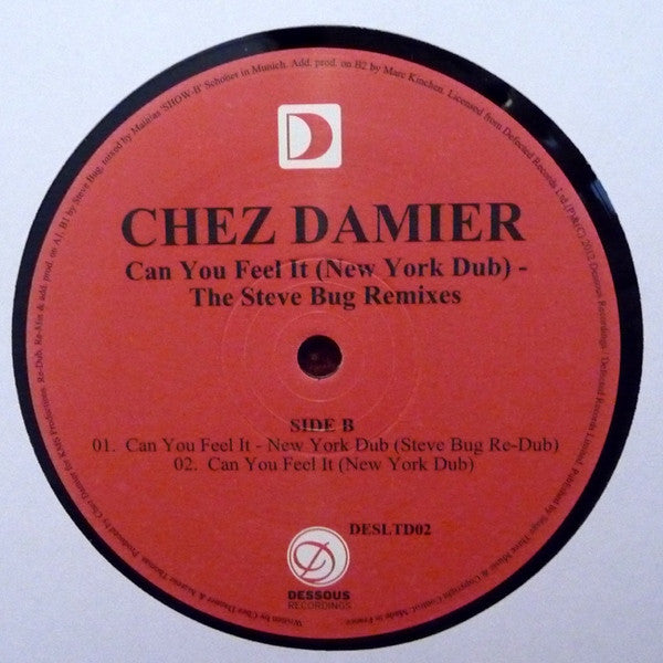 Can you feel it/new york dub/steve bug remixes - Front Cover