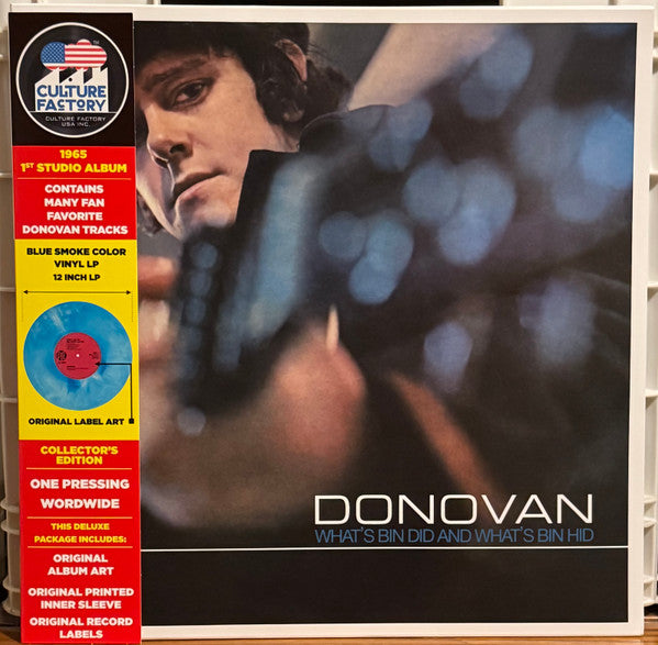 What's Bin Did And What's Bin Hid Vinyle Bleu - Front Cover