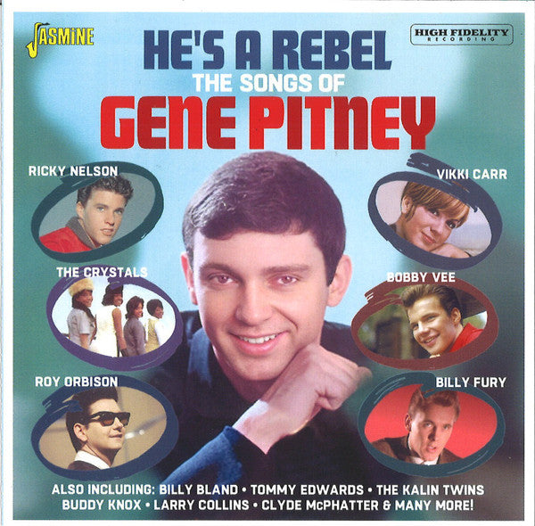 He's A Rebel The Songs Of Gene Pitney - Front Cover