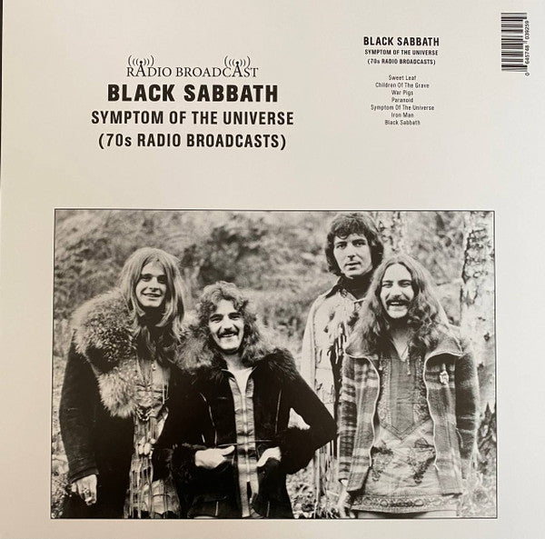 Symptom Of The Universe (70's Radio Broadcasts) - Front Cover