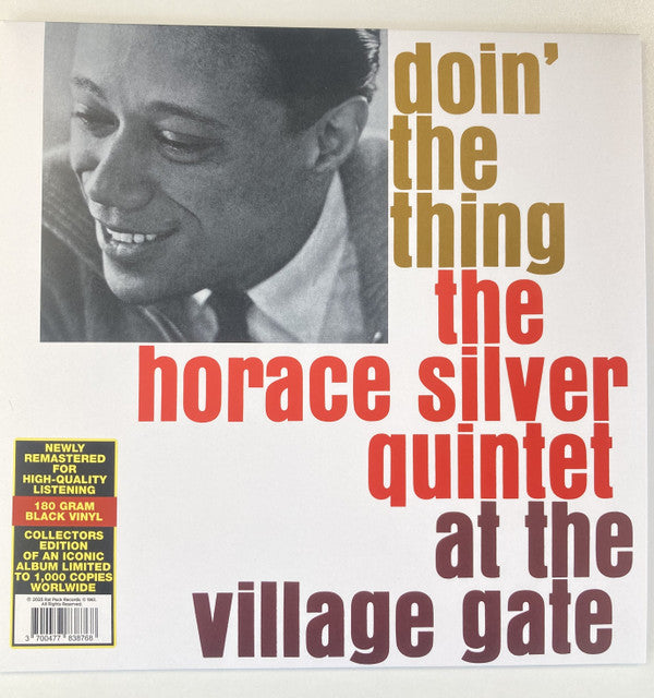 Doin' The Thing At The Village Gate - Front Cover