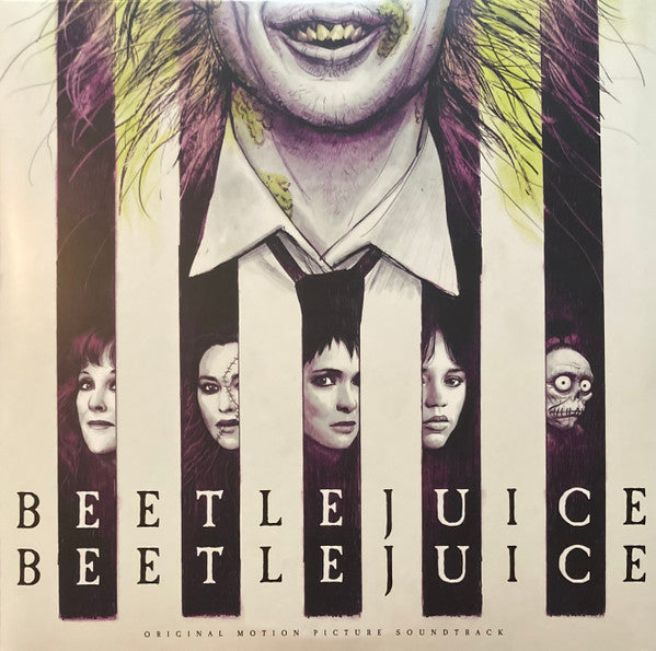 Beetlejuice Beetlejuice Vinyle Vert Citron et Violet - Front Cover