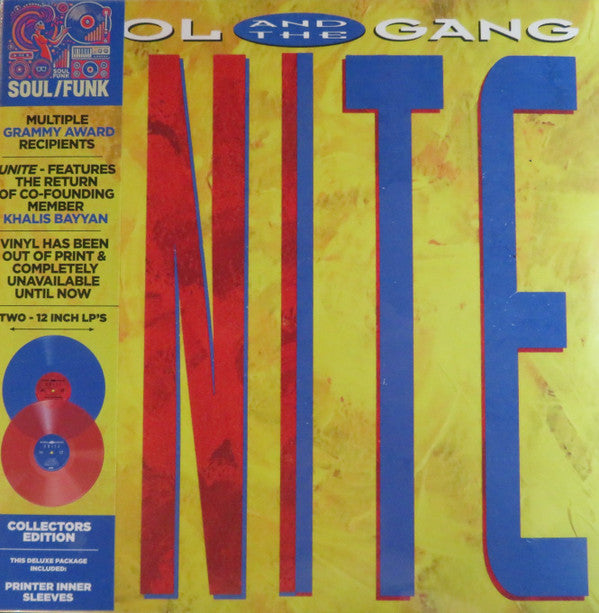 Unite Édition Limitée Vinyle Bleu et Rouge - Front Cover