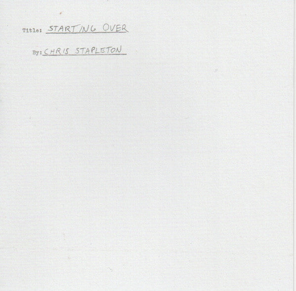 Starting Over - Front Cover
