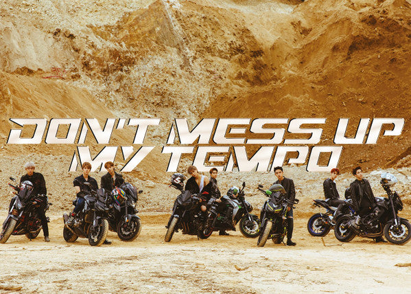 Exo The 5th Album Don't Mess Up My Tempo Moderato - Front Cover