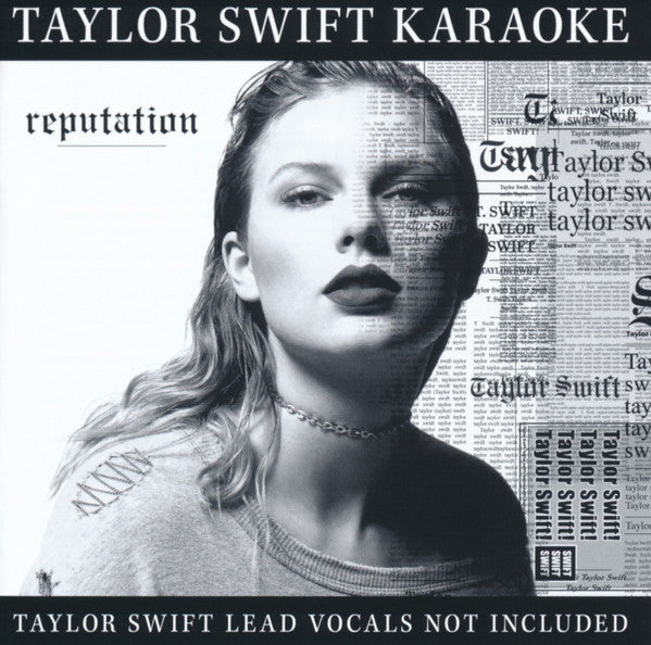 Taylor Swift Karaoke : Reputation - Front Cover