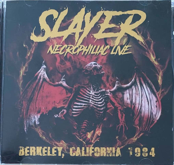 Necrophiliac Live - Front Cover