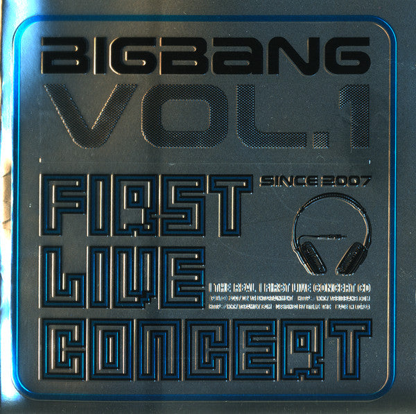 1st Live Concert Volume 1 - Front Cover