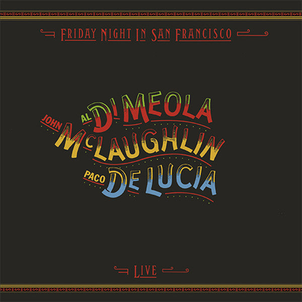Friday Night in San Francisco Live - Front Cover