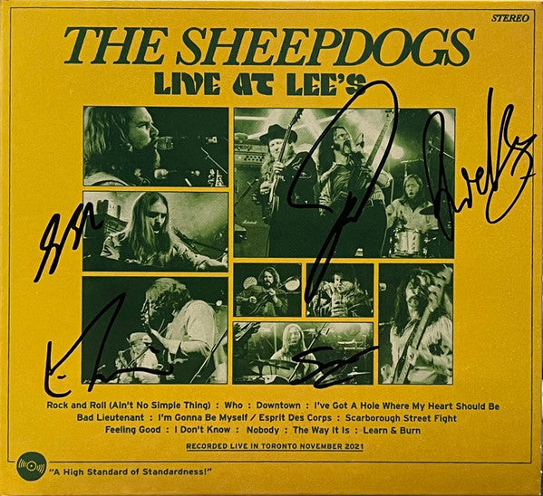 Live At Lee's - Front Cover