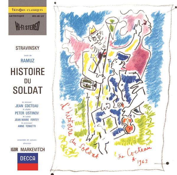Stravinsky: L'Histoire du soldat - Front Cover
