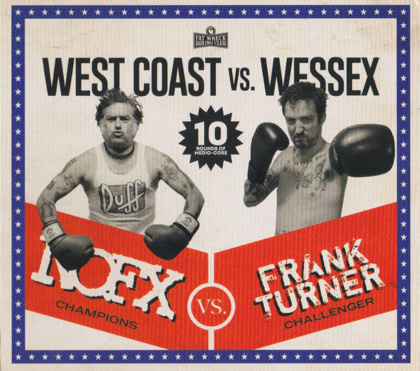 West Coast Vs Wessex - Front Cover
