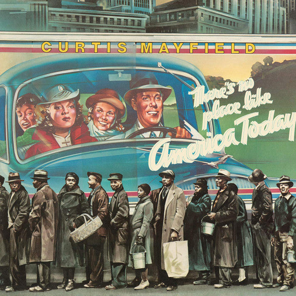 There's No Place Like America Vinyle Bleu - Front Cover