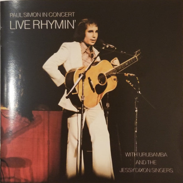 Paul Simon in concert Live Rhymin - Front Cover