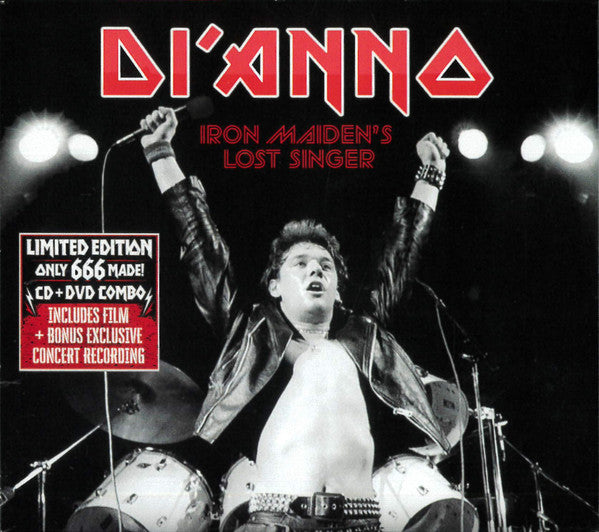 Di'anno - Iron Maiden's Lost Singer - Front Cover