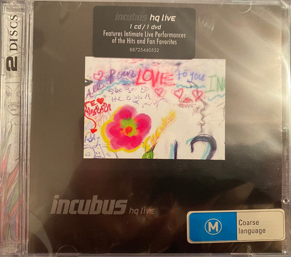 Incubus hq live - Front Cover