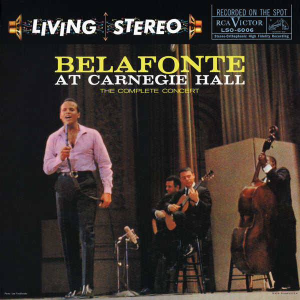 Belafonte at Carnegie Hall : The complete concert - 2 LP - Front Cover