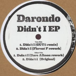Didn’t I - Front Cover