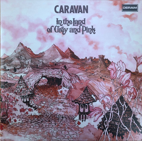 In The Land Of Grey And Pink Vinyle Rose et Gris Marbré - Front Cover