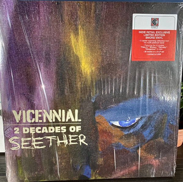 Vicennial 2 Decades Of Seether Édition Limitée Vinyle Fumée - Front Cover