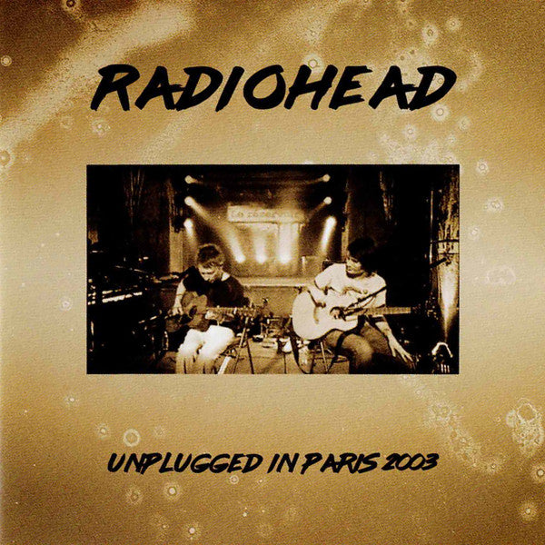 Unplugged Live In Paris 2003 - Front Cover
