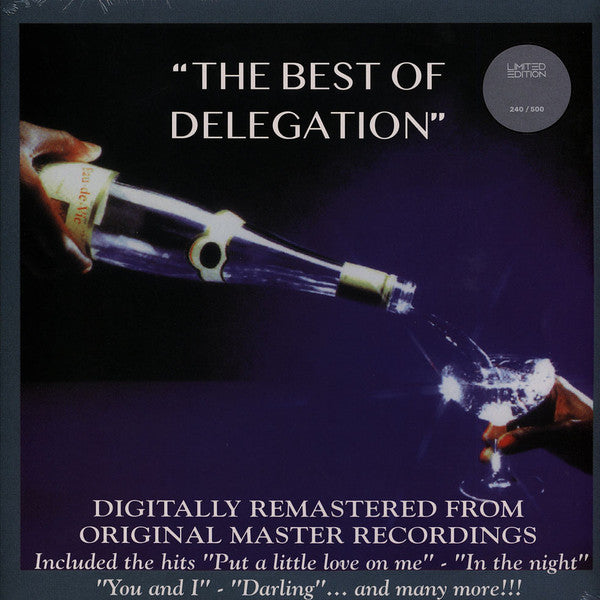 Best Of Limited Edition Vinyle Bleu - Front Cover