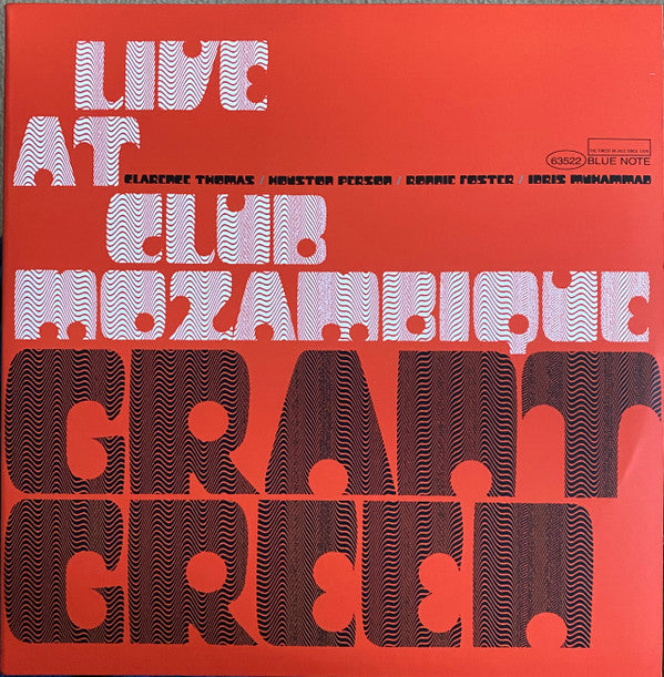 Live At Club Mozambique Vinyle Vert Opaque - Front Cover