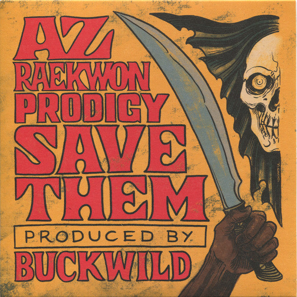 Save Them/Red Vinyl - Front Cover