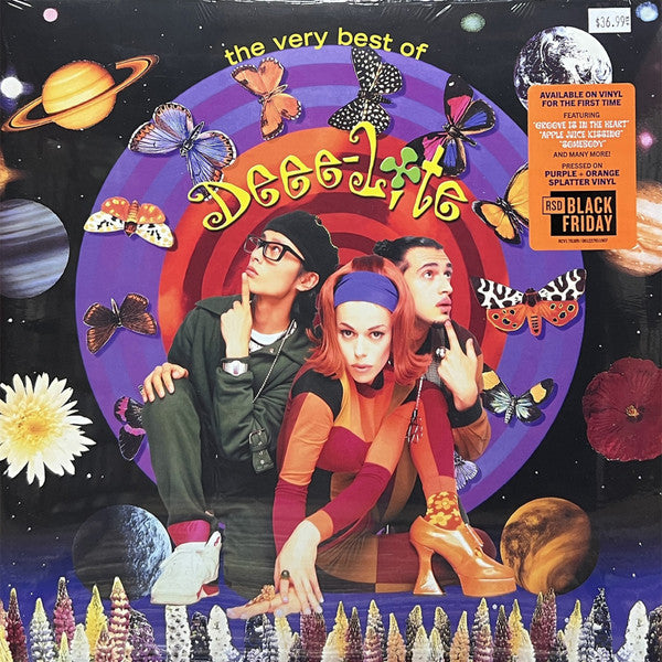 The Very Best Of Deee-Lite Édition Limitée Vinyle Violet et Orange - Front Cover