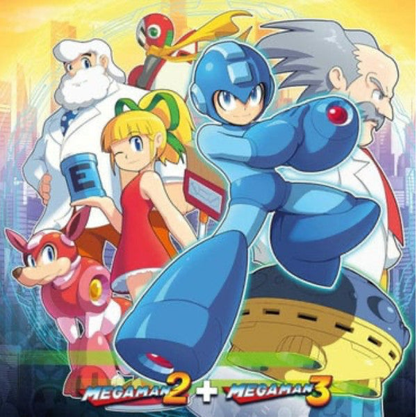 Mega Man 2 & 3 - Front Cover