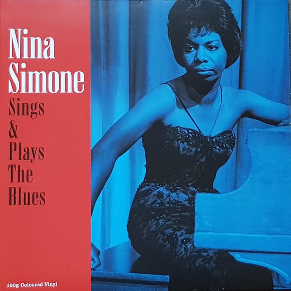 Nina Simone Sings And Plays The Blues Vinyle 180 gr bleu - Front Cover