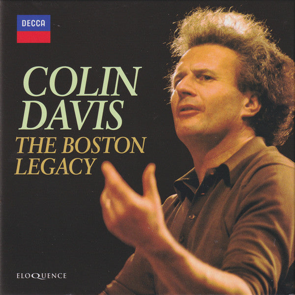 Colin Davis : The Boston Legacy - Front Cover