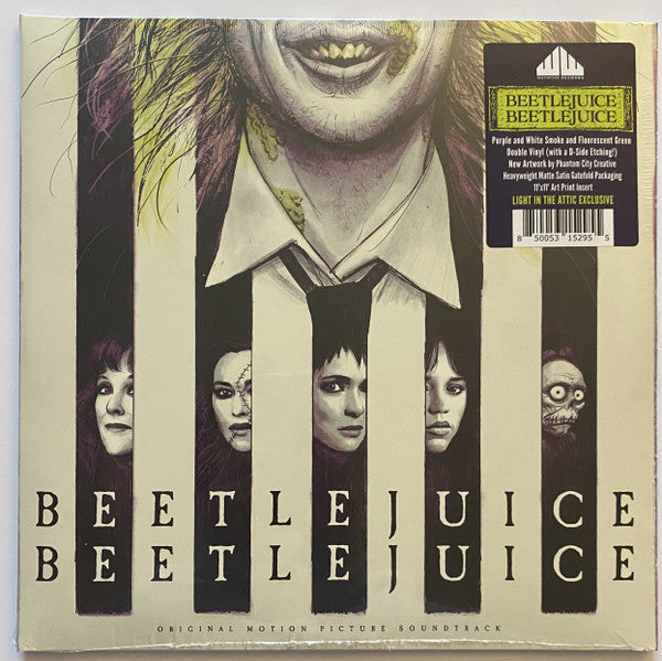 Beetlejuice Beetlejuice Vinyle Coloré - Front Cover