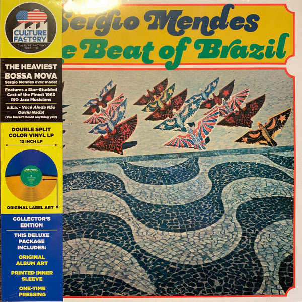 The Beat Of Brazil Edition Limitée Vinyle Jaune et Bleu - Front Cover