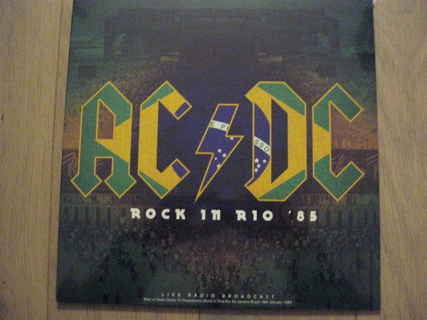 Rock In Rio '85 - Front Cover